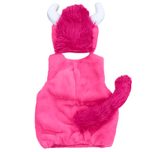 Load image into Gallery viewer, Pink Monster Baby and Toddler Halloween Costume Two Piece Set (6-12 Months, 12-24 Months, 2T, and 3+)