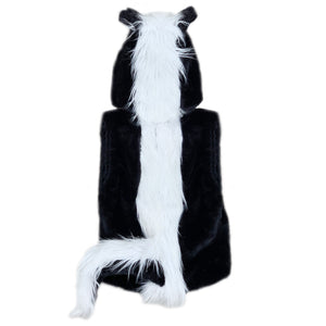 Skunk Baby and Toddler Halloween Costume Two Piece Set (6-12 Months, 12-24 Months, 2T, and 3+)