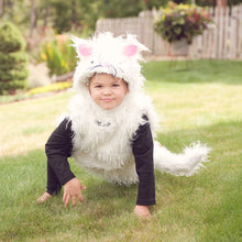 Load image into Gallery viewer, Adorable White Kitten Cat Baby and Toddler Halloween Costume Two Piece Set (6-12 Months, 12-24 Months, 2T, and 3+)