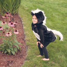 Load image into Gallery viewer, Skunk Baby and Toddler Halloween Costume Two Piece Set (6-12 Months, 12-24 Months, 2T, and 3+)